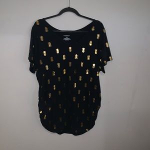 Pineapple Plus Size Lane Bryant Shirt